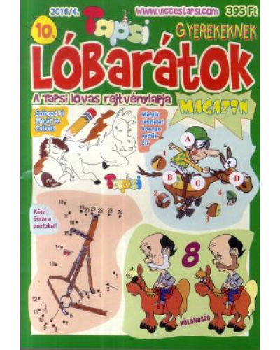 Tapsi Lóbarátok 2016/4.
